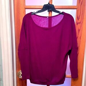 Womens batwing sleeve sweater
